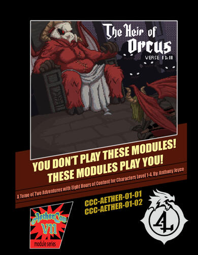 The Heir of Orcus: Verse I & II