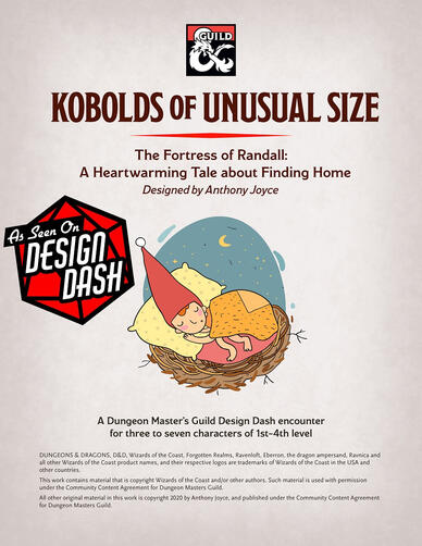 Kobolds of Unusual Size: The Fortress of Randall
